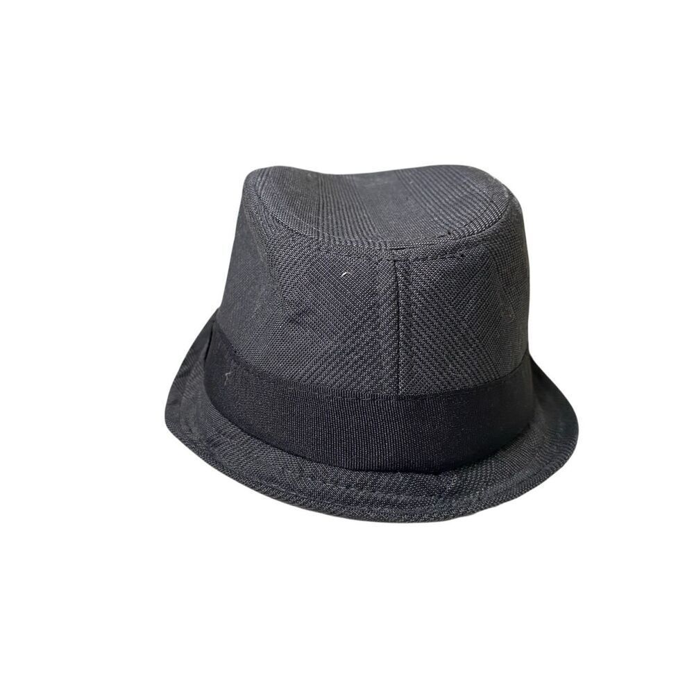 Flawed The Children’s Place Boys Black Fedora Hat Formal Dressy Toddler 12-24M - Picture 3 of 9